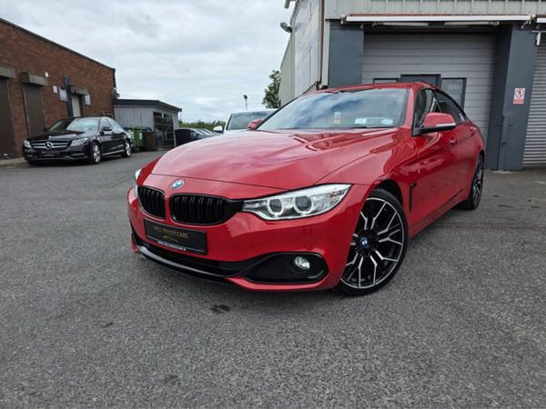 BMW 4-Series Saloon, Diesel, 2015, Red