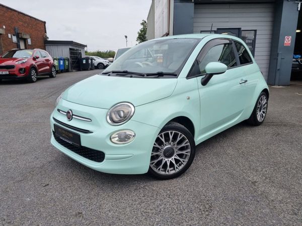 Fiat 500 Hatchback, Petrol, 2017, Green