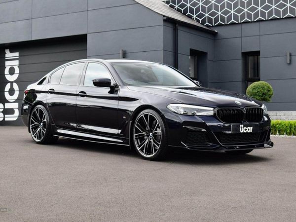 BMW 5-Series , Diesel Hybrid, 2020, Black