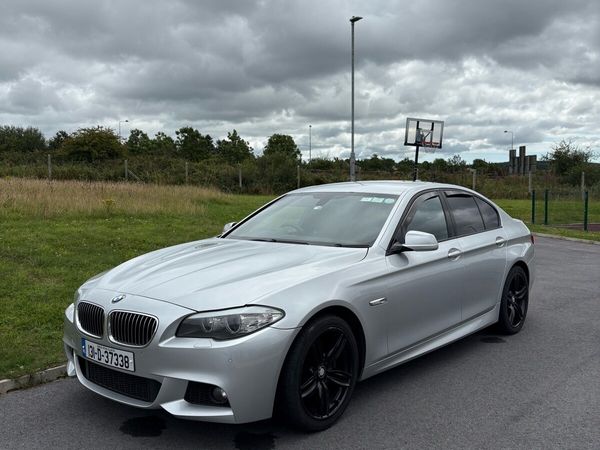 BMW 5-Series Saloon, Diesel, 2013, Silver