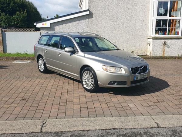Volvo V70 Estate, Ethanol Petrol, 2008, Green