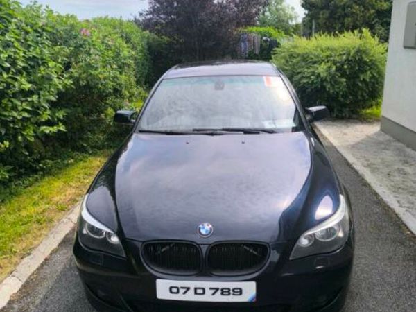 BMW 5-Series Saloon, Diesel, 2007, Black