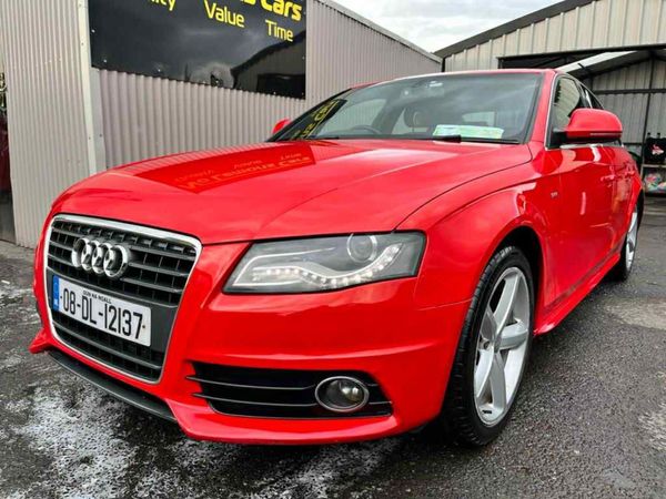 Audi A4 Saloon, Diesel, 2008, Red