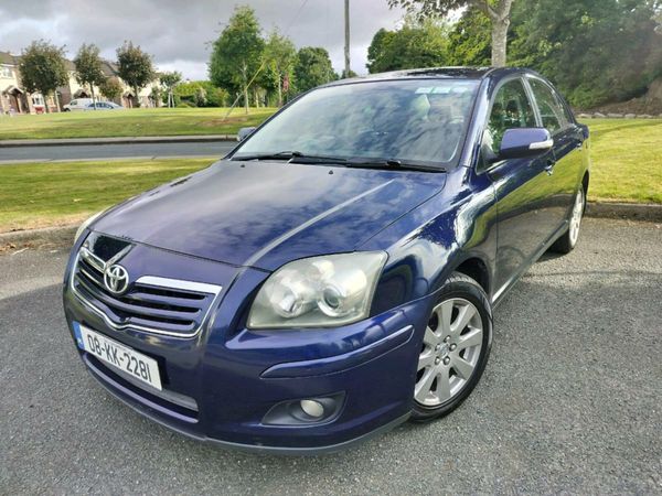 Toyota Avensis Saloon, Petrol, 2008, Blue