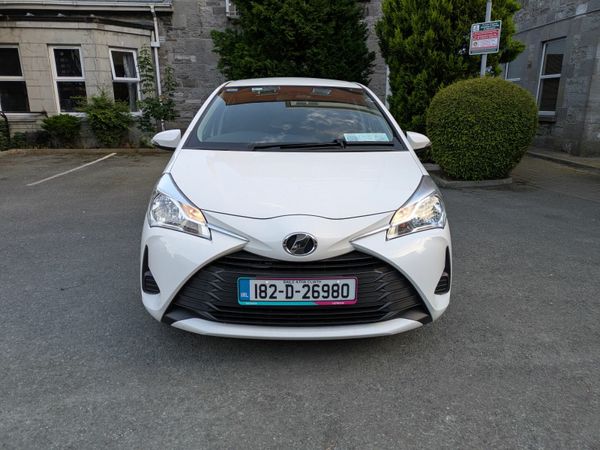 Toyota Vitz Hatchback, Petrol, 2018, White