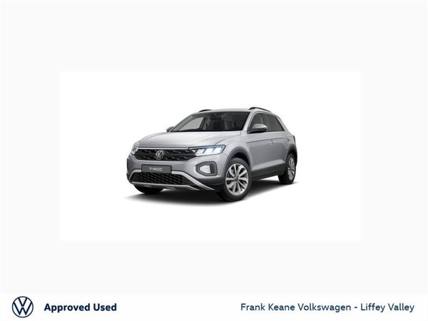 Volkswagen T-Roc Hatchback, Petrol, 2025, Silver