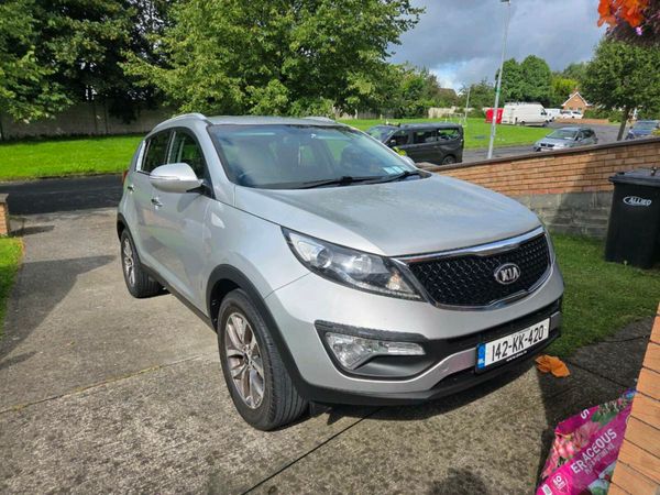 Kia Sportage SUV, Diesel, 2014, Silver