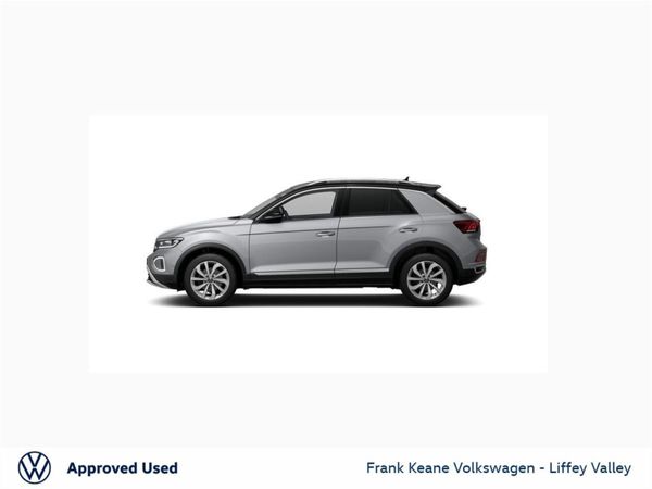 Volkswagen T-Roc Hatchback, Petrol, 2025, Silver