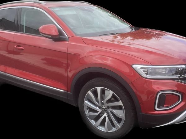 Volkswagen T-Roc SUV, Petrol, 2022, Red
