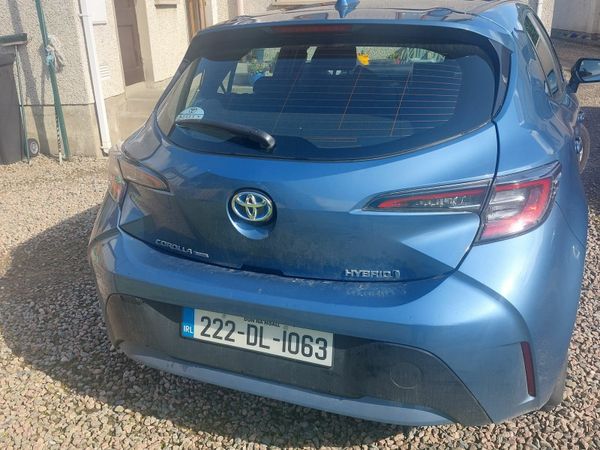 Toyota Corolla Hatchback, Petrol Hybrid, 2022, Blue