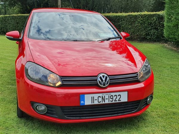 Volkswagen Golf Hatchback, Diesel, 2011, Red