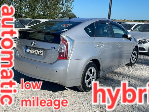 Toyota Prius Hatchback, Petrol Hybrid, 2012, Silver