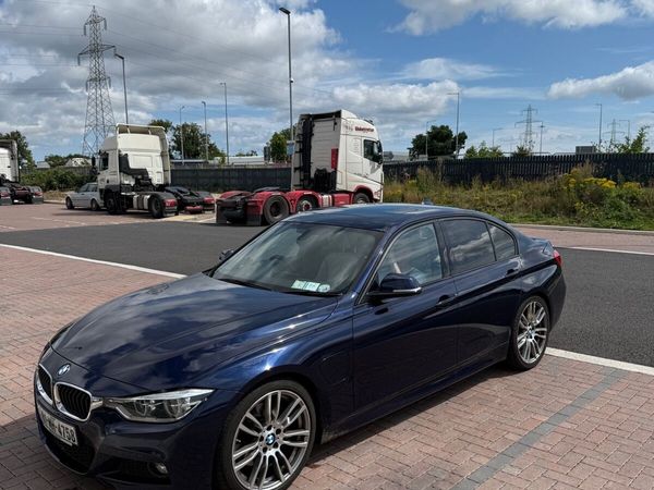 BMW 3-Series Saloon, Petrol Plug-in Hybrid, 2016, Blue