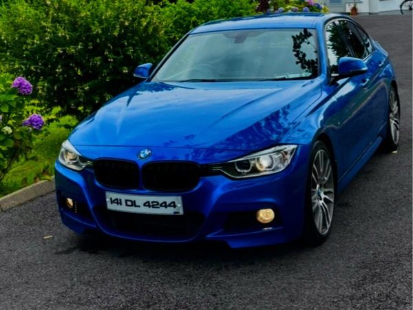 BMW 3-Series Saloon, Diesel, 2014, Blue
