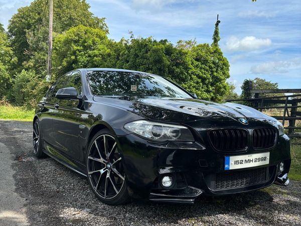 BMW 5-Series Saloon, Diesel, 2015, Black