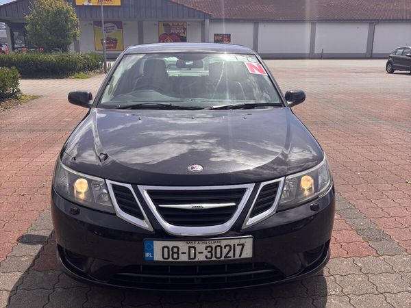 Saab 9-3 Saloon, Ethanol Petrol, 2008, Black