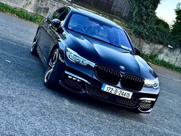 BMW 7-Series Saloon, Diesel, 2017, Black