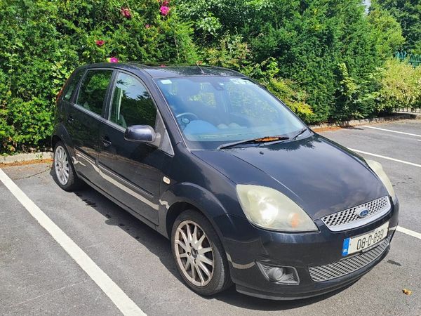 Ford Fiesta Hatchback, Petrol, 2008, Black