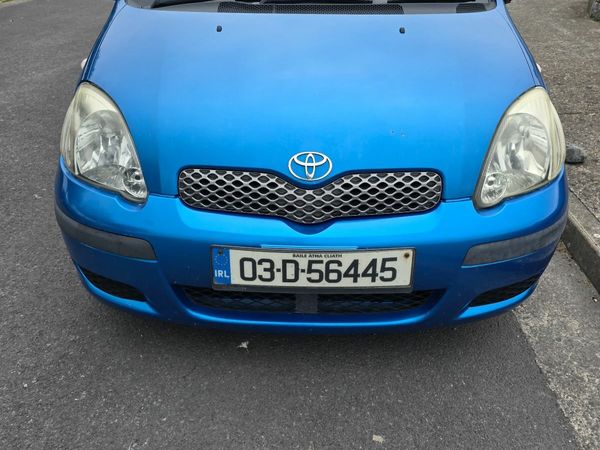 Toyota Yaris Hatchback, Petrol, 2003, Blue