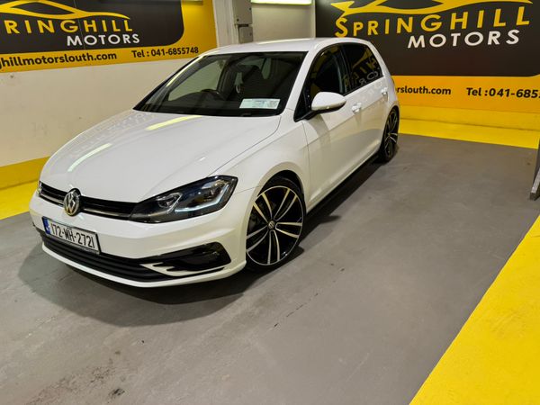 Volkswagen Golf Hatchback, Petrol, 2017, White