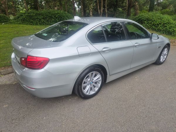 BMW 5-Series Saloon, Diesel, 2014, Silver