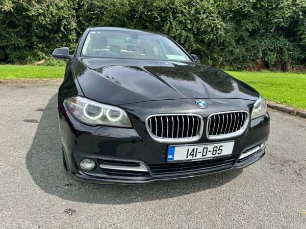 BMW 5-Series Saloon, Diesel, 2014, Black