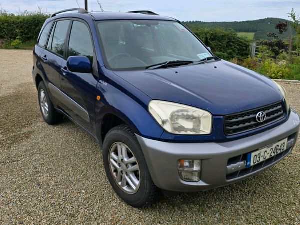 Toyota RAV4 SUV, Petrol, 2003, Blue