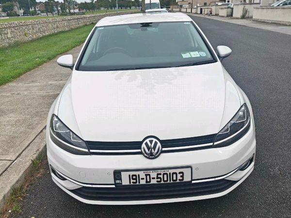 Volkswagen Golf Hatchback, Diesel, 2019, White