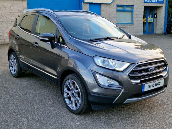 Ford EcoSport SUV, Petrol, 2019, Grey