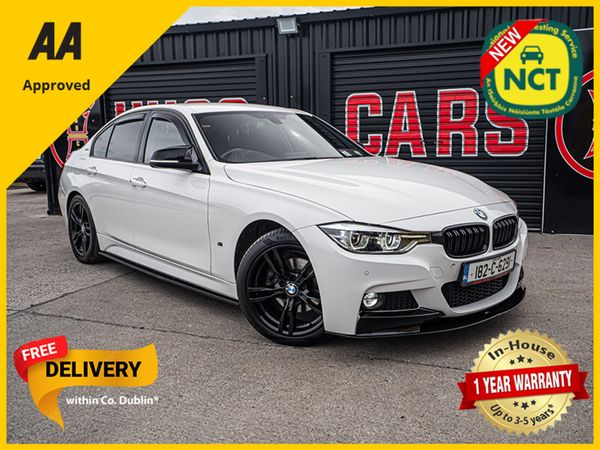 BMW 3-Series Saloon, Petrol Plug-in Hybrid, 2018, White