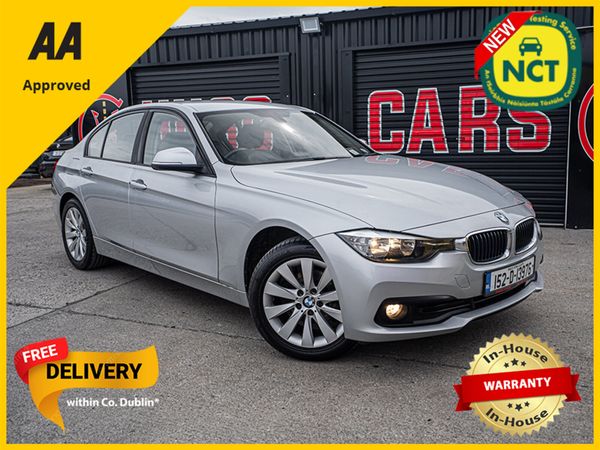 BMW 3-Series Saloon, Diesel, 2015, Silver