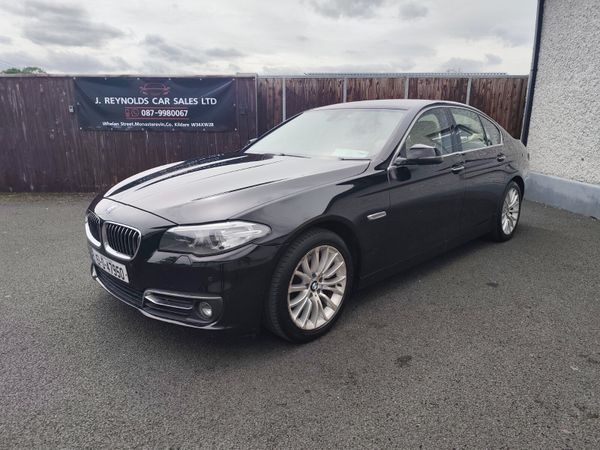 BMW 5-Series Saloon, Diesel, 2015, Black