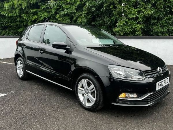 Volkswagen Polo Hatchback, Diesel, 2017, Black