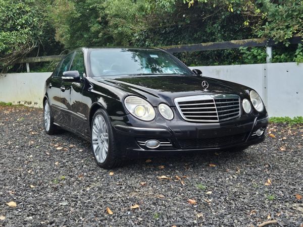 Mercedes-Benz E-Class Saloon, Petrol, 2007, Black