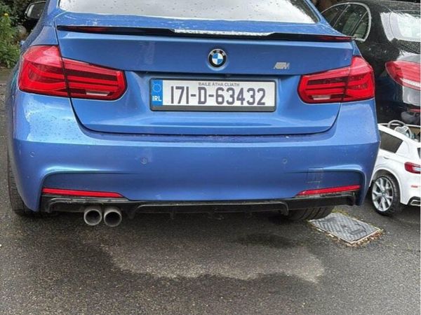 BMW 3-Series Saloon, Petrol Plug-in Hybrid, 2017, Blue