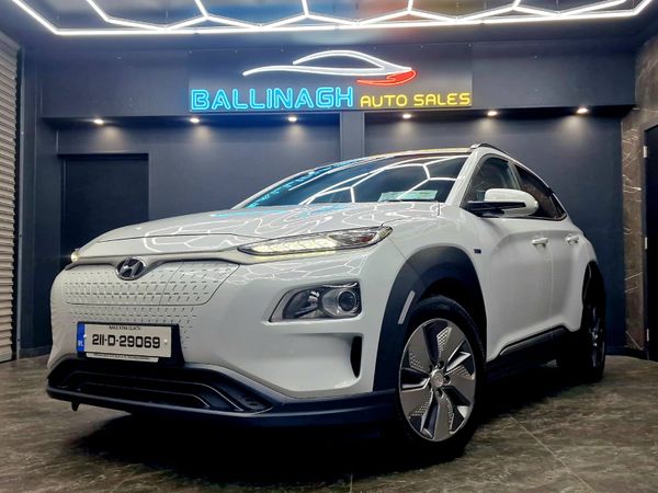 Hyundai KONA MPV, Electric, 2021, White