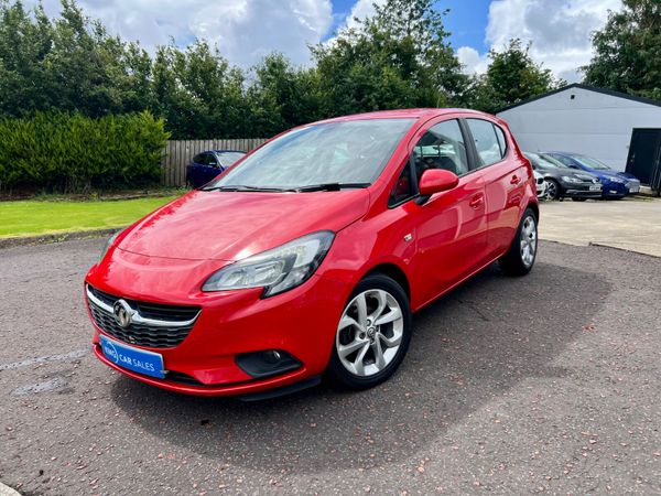Vauxhall Corsa Hatchback, Petrol, 2017, Red