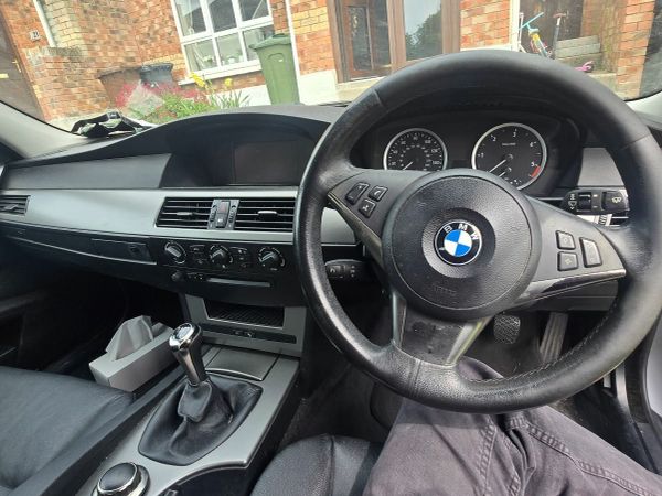BMW 5-Series Saloon, Diesel, 2007, Grey