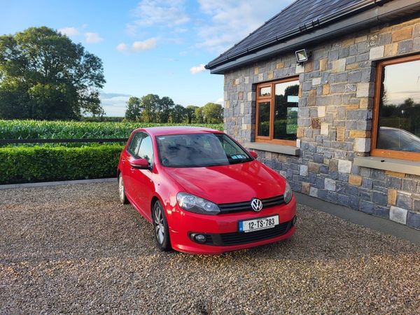 Volkswagen Golf Hatchback, Diesel, 2012, Red