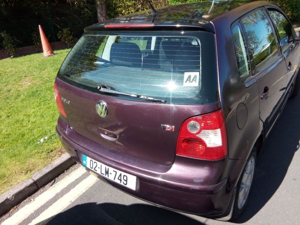 Volkswagen Polo Hatchback, Diesel, 2002, Red