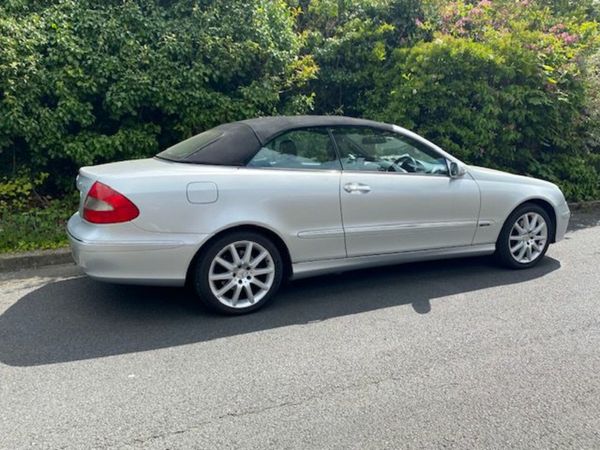 Mercedes-Benz CLK Convertible, Petrol, 2008, Silver