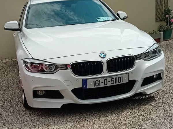 BMW 3-Series Saloon, Petrol Plug-in Hybrid, 2016, White