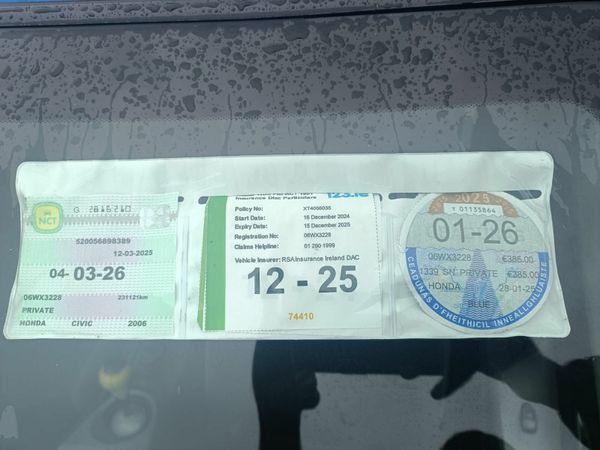 Honda Civic Hatchback, Petrol, 2006, Blue