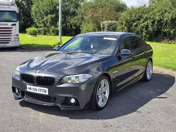 BMW 5-Series Saloon, Diesel, 2014, Grey
