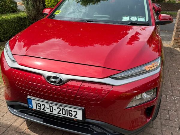 Hyundai KONA MPV, Electric, 2019, Red