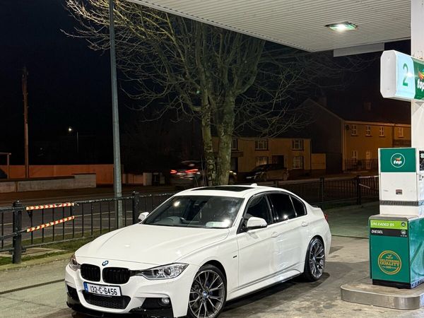 BMW 3-Series Saloon, Diesel, 2013, White