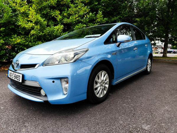 Toyota Prius Hatchback, Petrol Plug-in Hybrid, 2014, Blue
