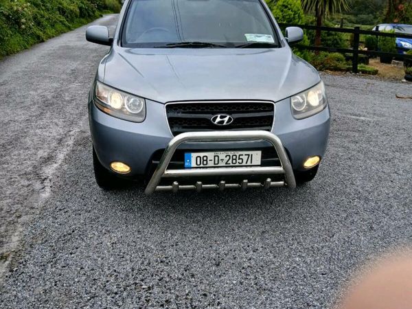 Hyundai Santa Fe SUV, Diesel, 2008, Blue