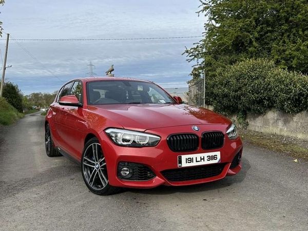 BMW 1-Series Hatchback, Diesel, 2019, Red