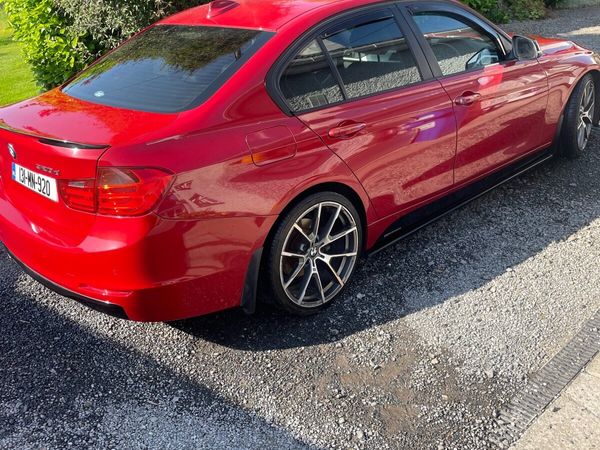 BMW 3-Series Saloon, Diesel, 2013, Red